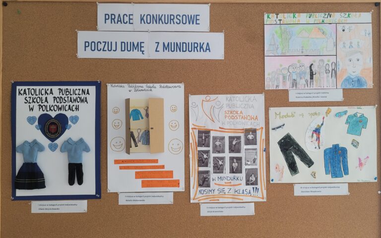 Read more about the article Prace konkursowe „Poczuj dumę z mundurka”