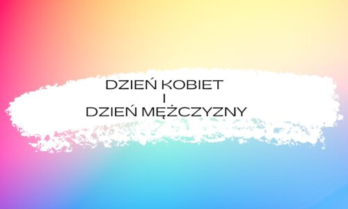 Świętuj dzień kobiet i dzień mężczyzny