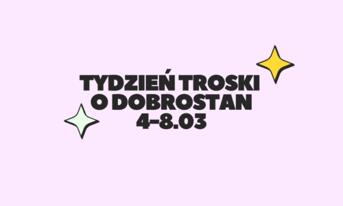 Tydzień troski o dobrostan