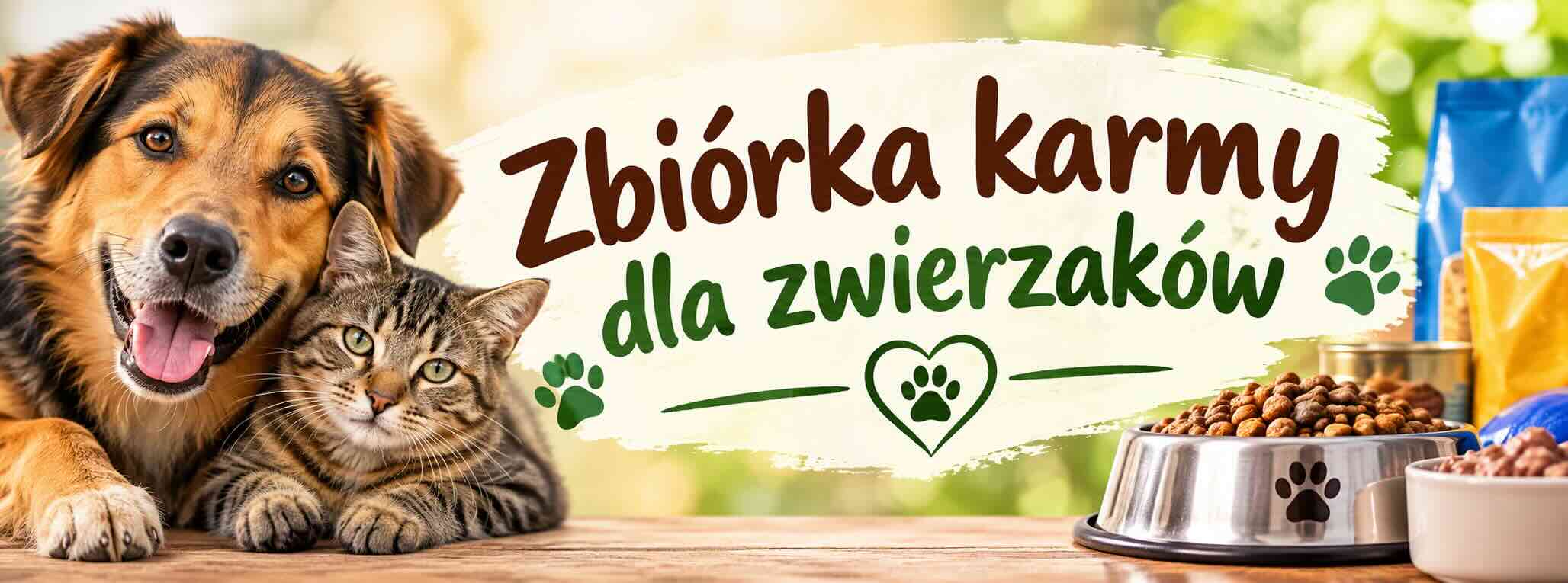 You are currently viewing Zbiórki karmy dla zwierzaków